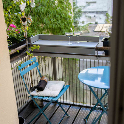 Balkonzeit Bar aus Massivholz