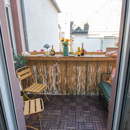 Balkonzeit Bar aus Massivholz